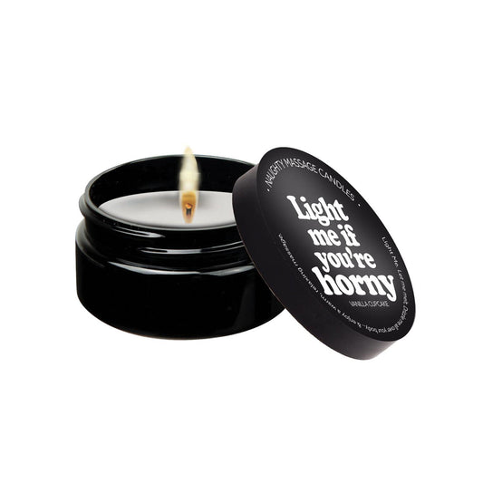 Kama Sutra Mini Massage Candle - 2 oz Light Me if You&#039;re Horny