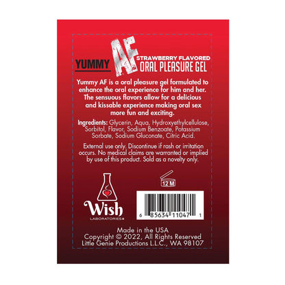Yummy AF Oral Pleasure Gel