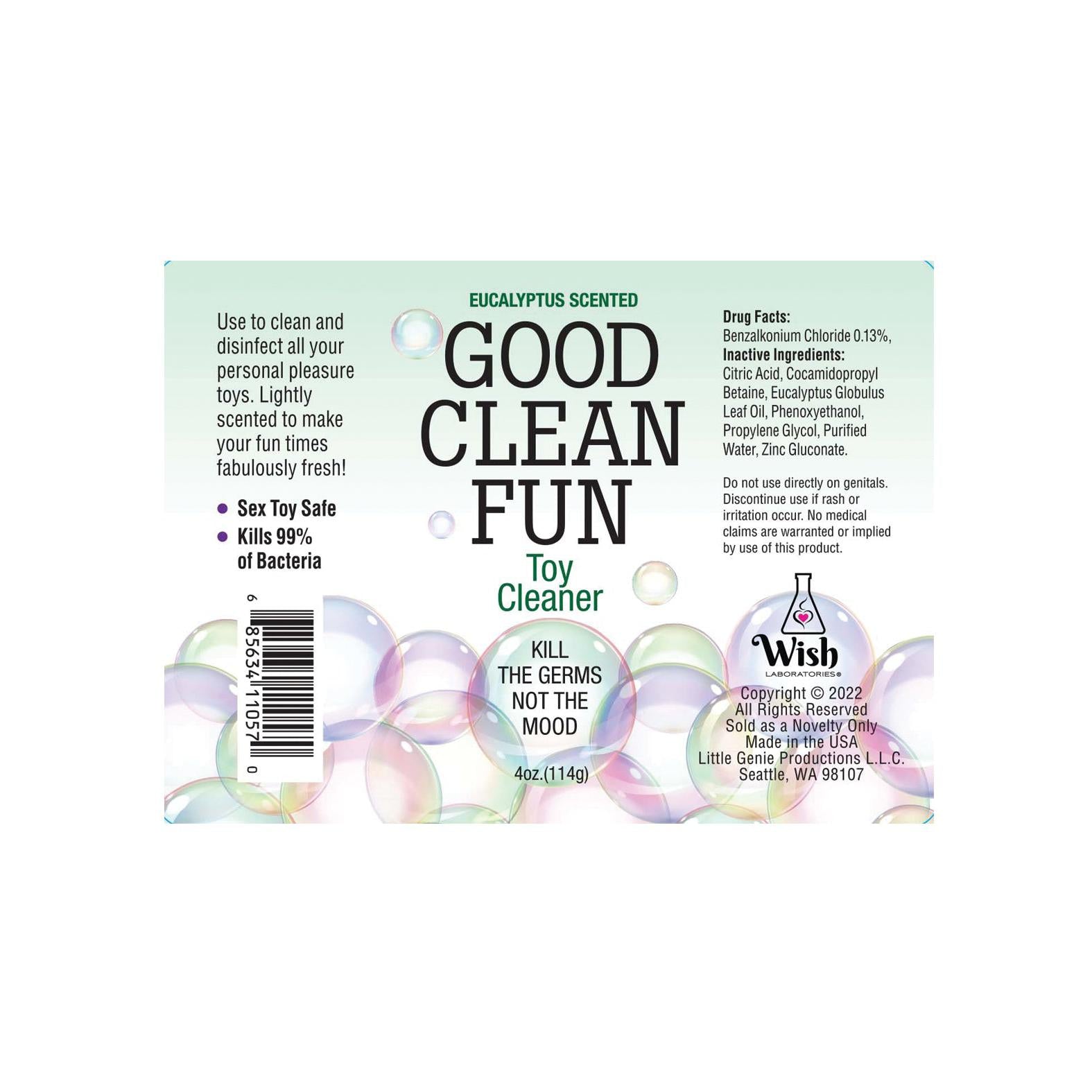 Good Clean Fun Toy Cleaner
