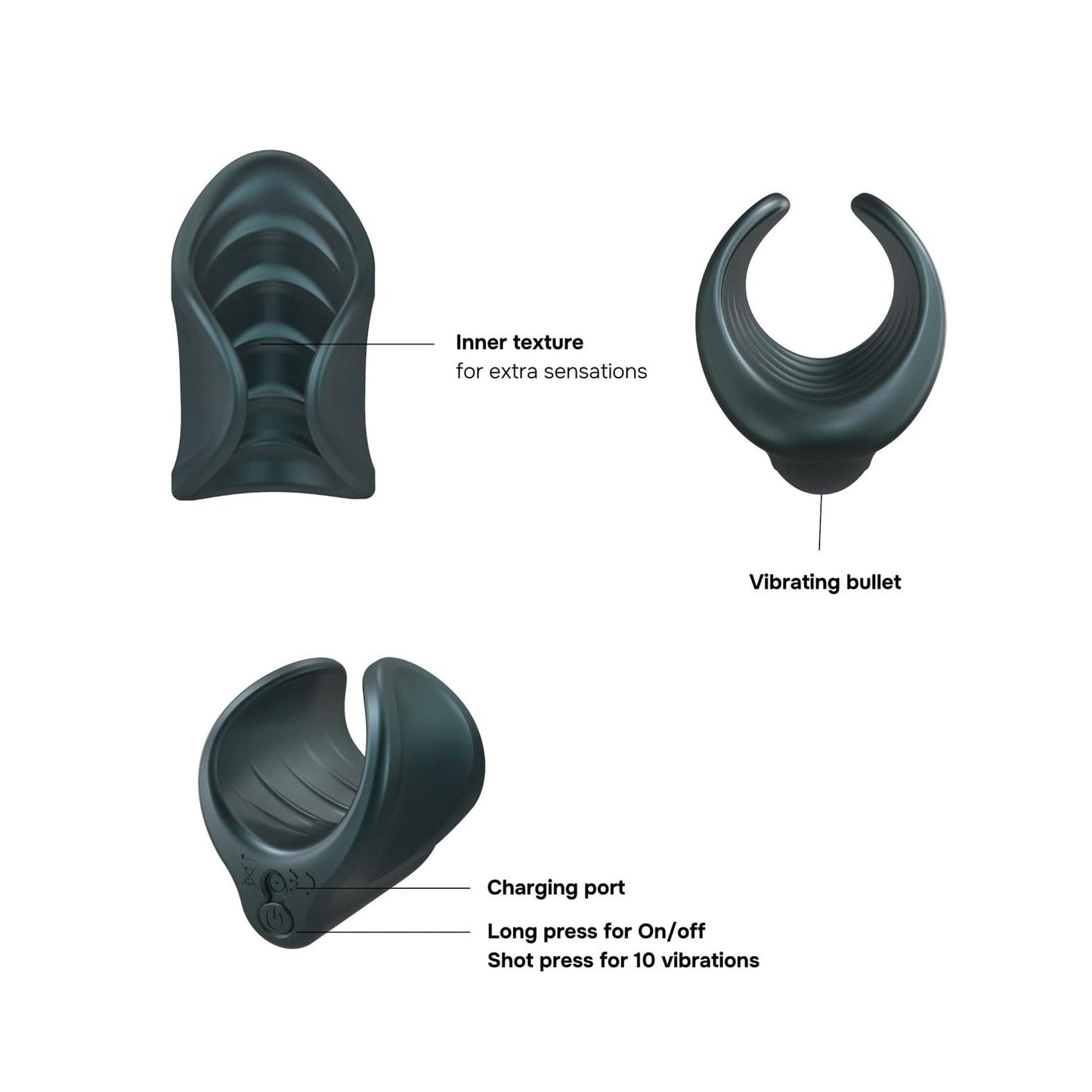 Manwan Starter Travel Vibrating Masturbator