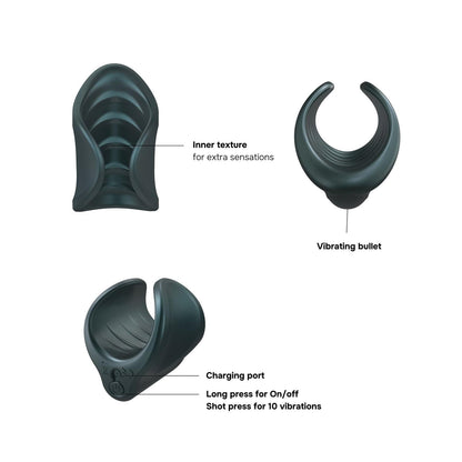 Manwan Starter Travel Vibrating Masturbator