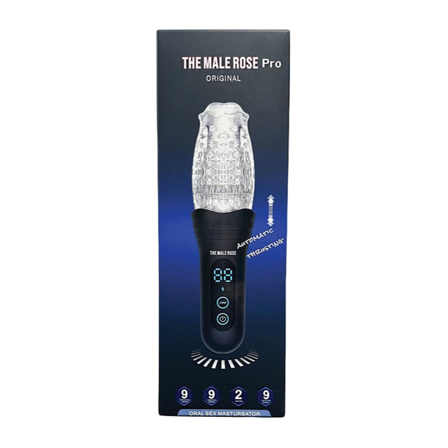 The Male Rose Pro Thrusting Rotating & Vibrating 3D Masturbator