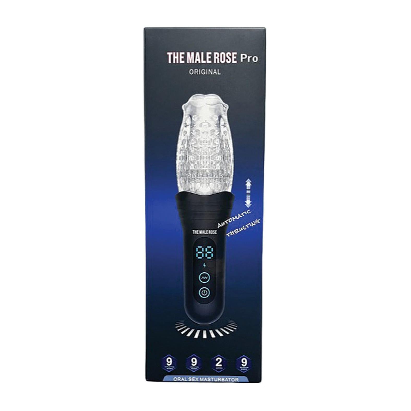 The Male Rose Pro Thrusting Rotating & Vibrating 3D Masturbator