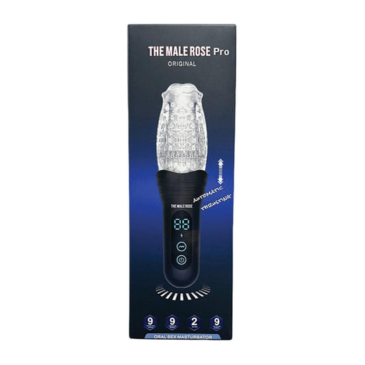 The Male Rose Pro Thrusting Rotating & Vibrating 3D Masturbator