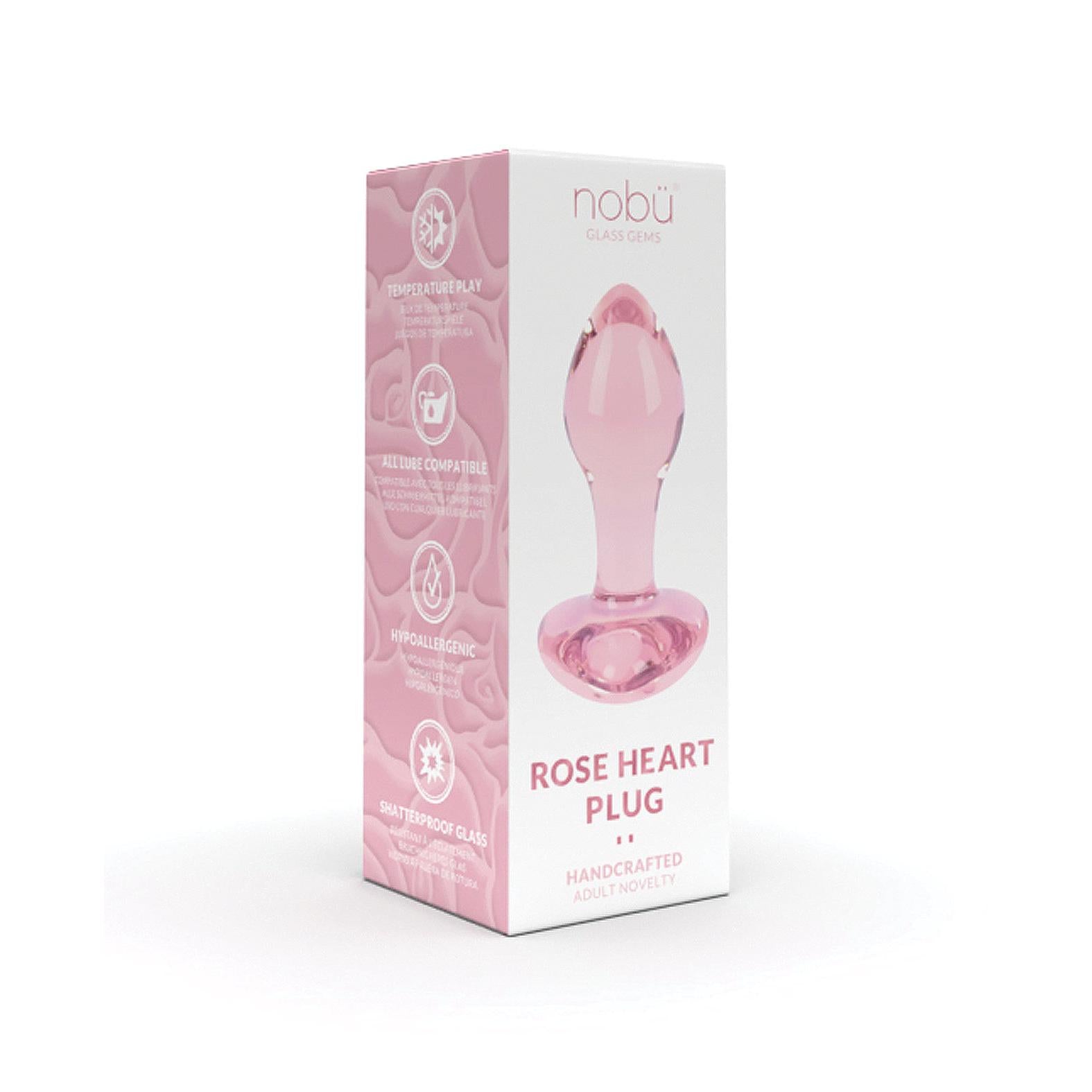 Nobu Rose Heart Plug