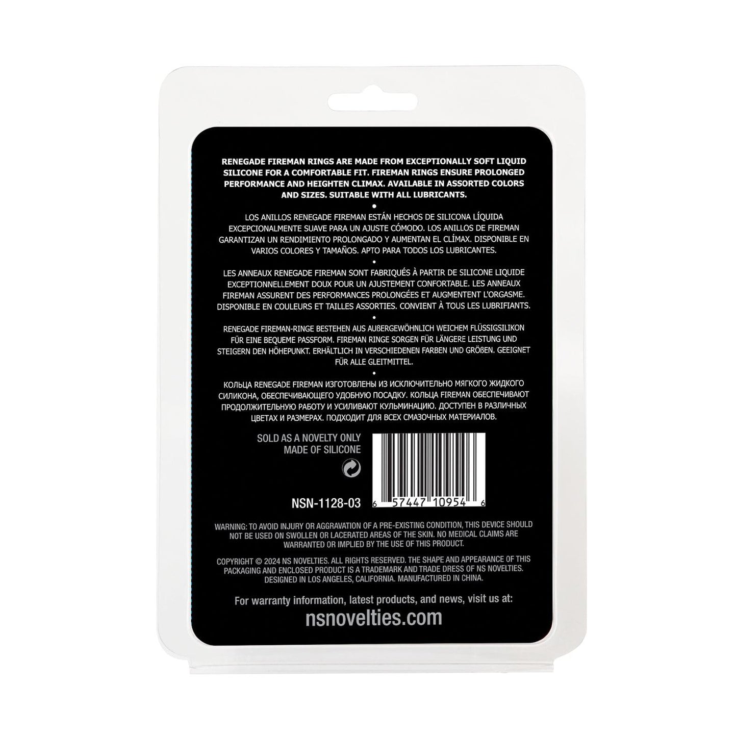 Renegade Fireman Cock Rings