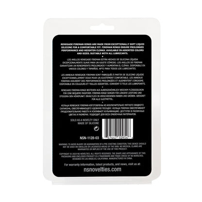 Renegade Fireman Cock Rings