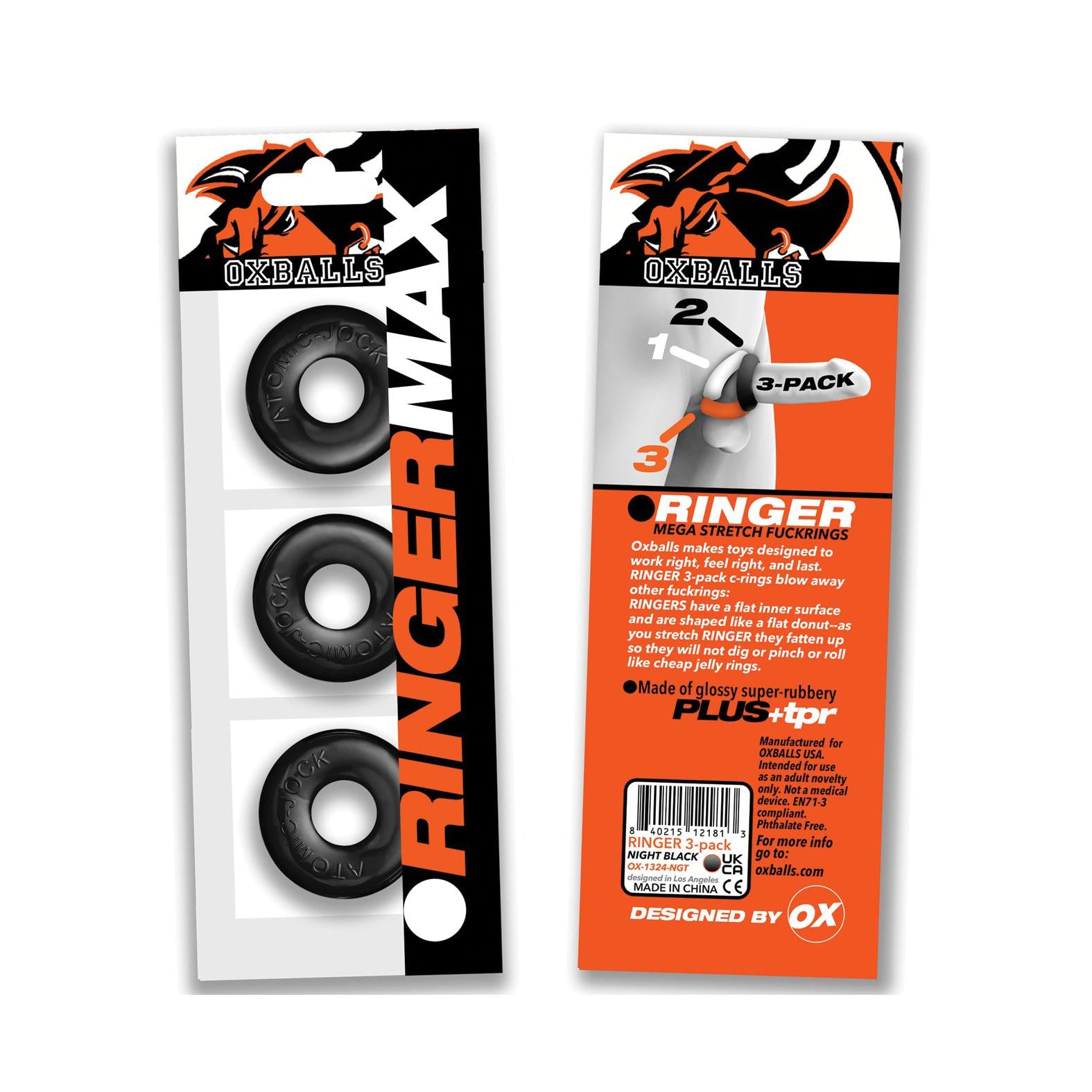 Oxballs Ringer Max 3 Pack Cockrings