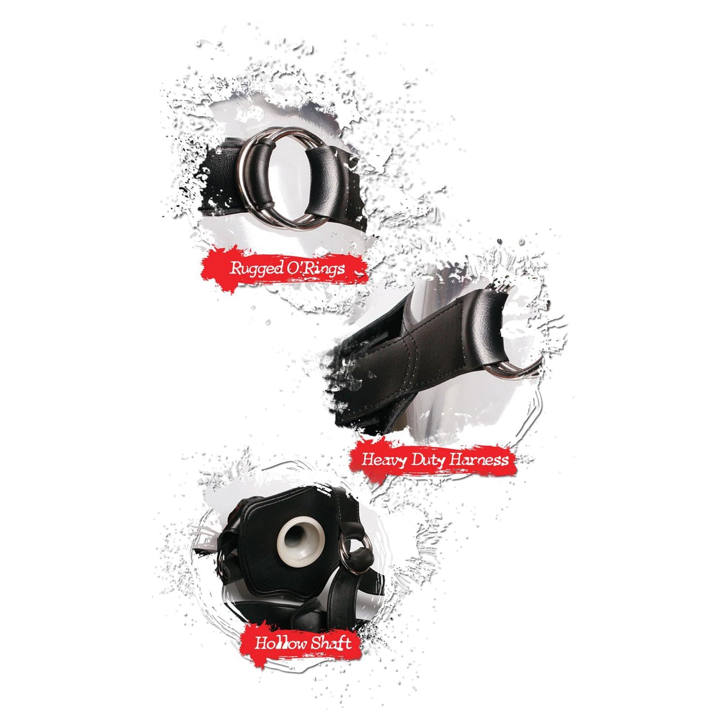 Fetish Fantasy Extreme Hollow 12" Strap On