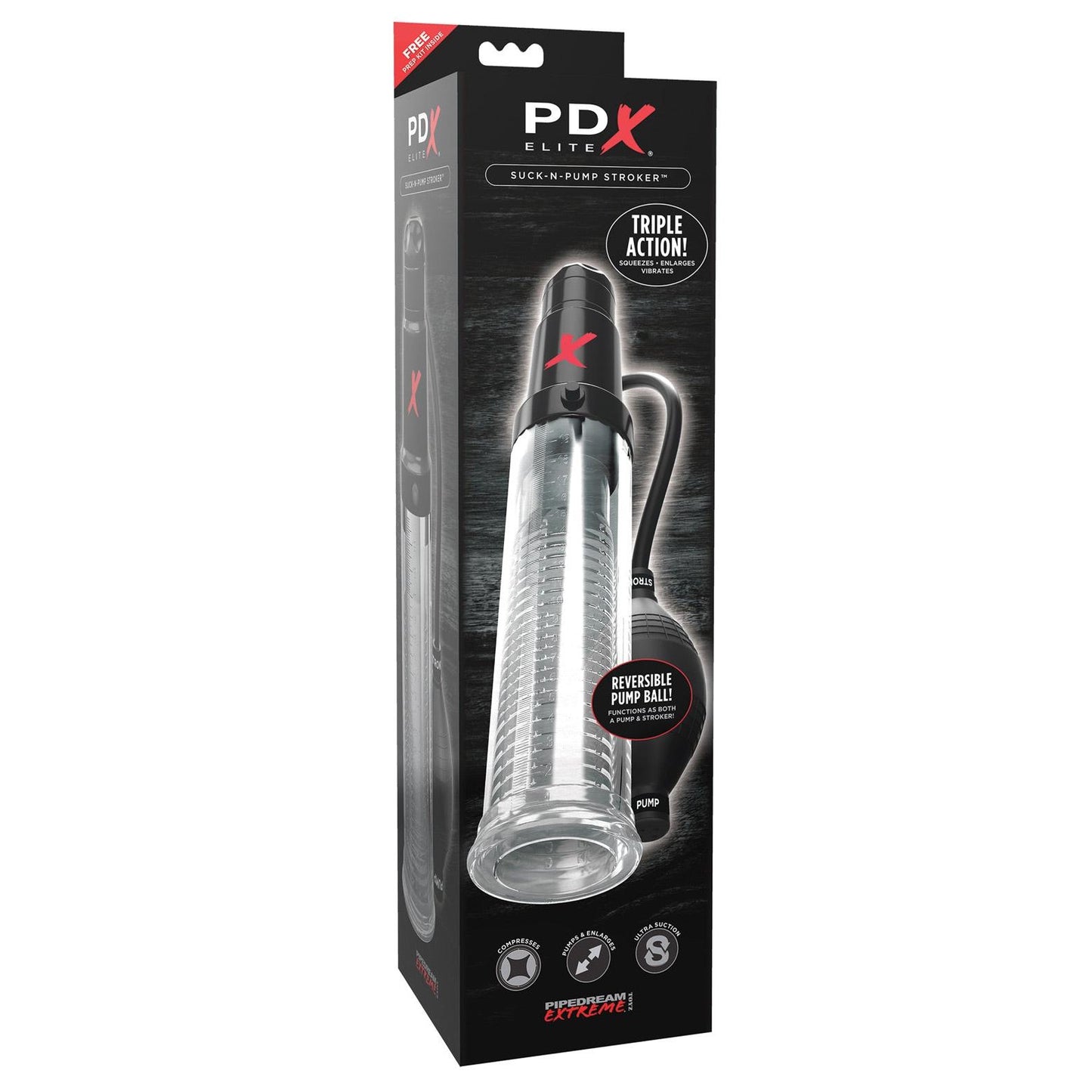 PDX Elite Suck N Pump Stroker