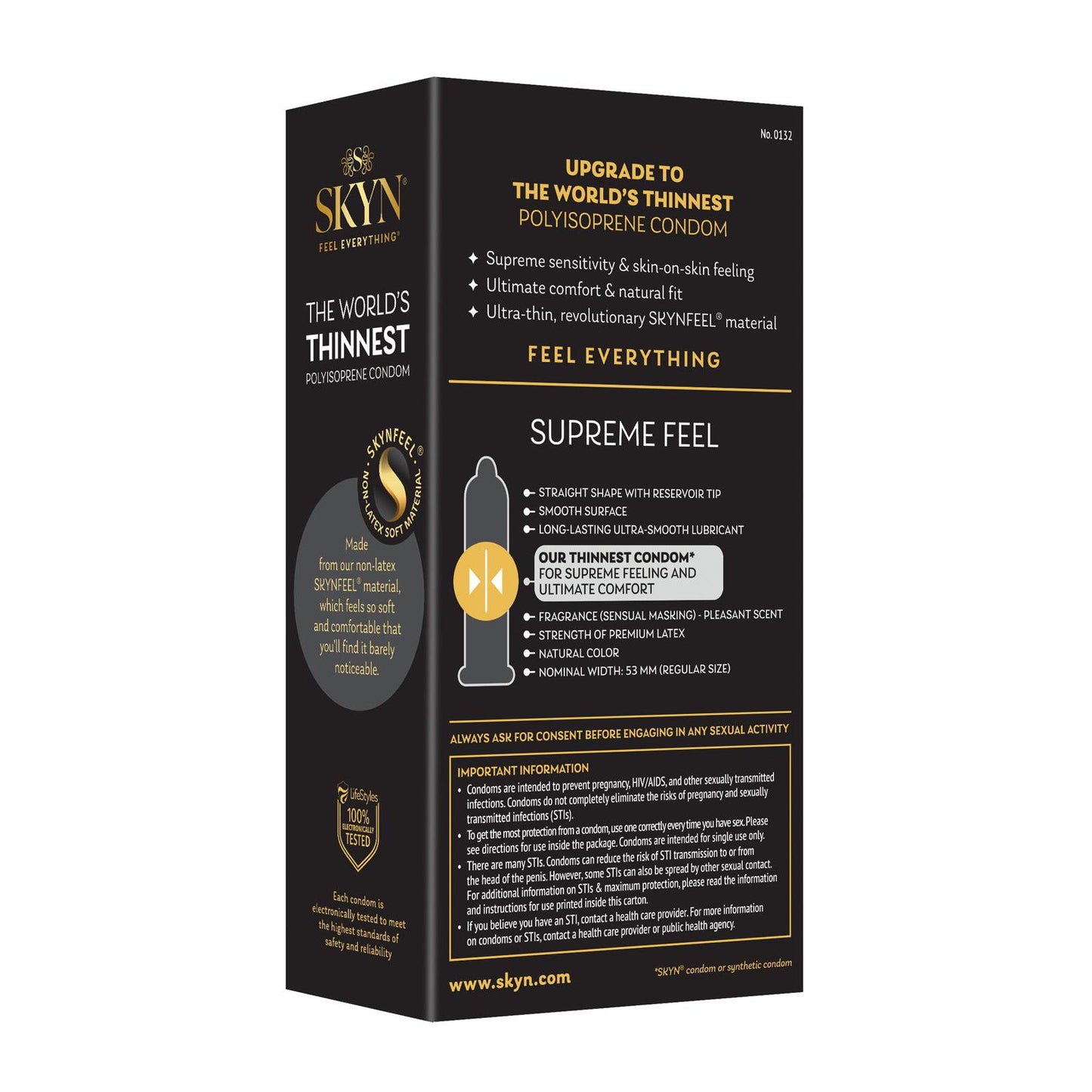 Lifestyles SKYN Supreme Feel Condoms