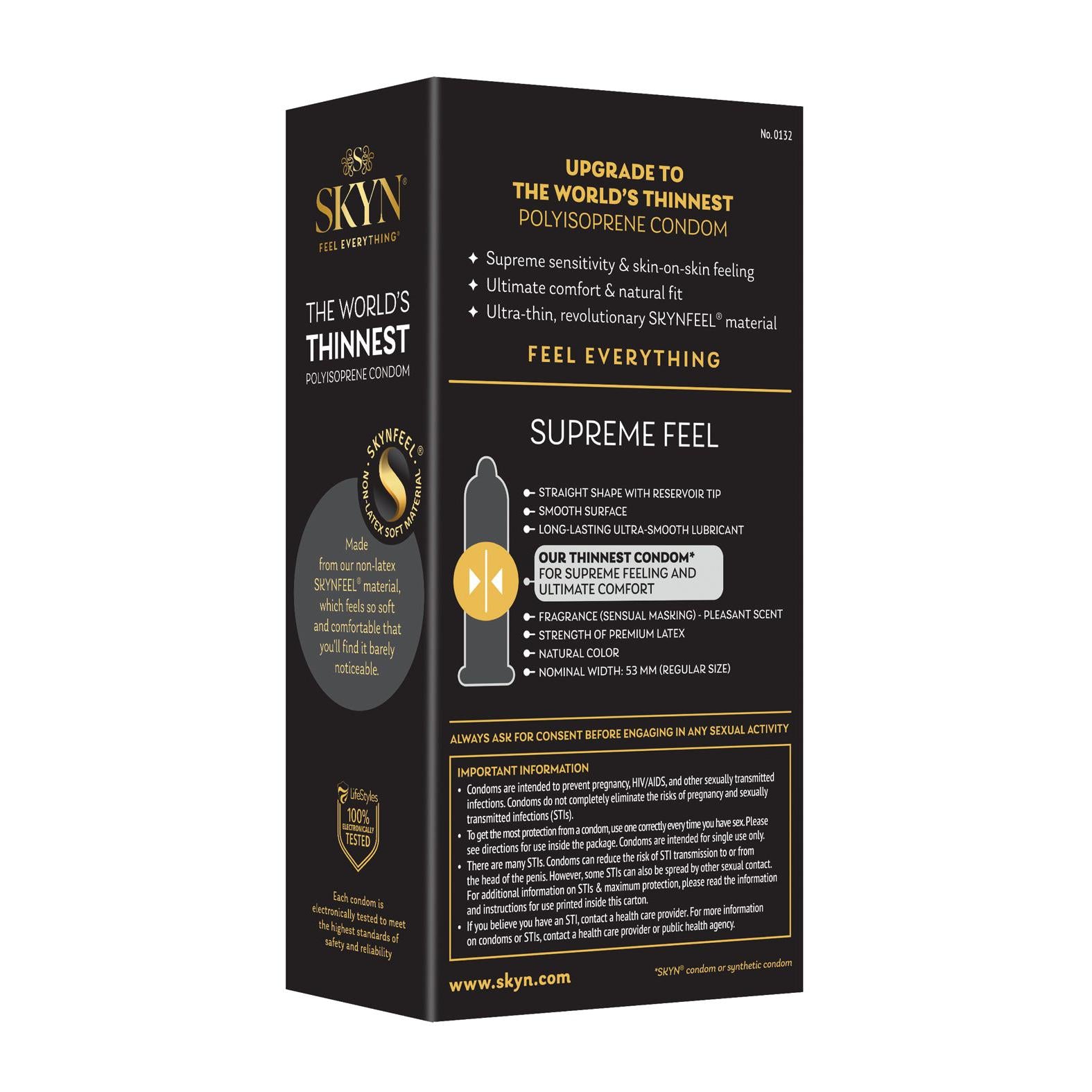 Lifestyles SKYN Supreme Feel Condoms