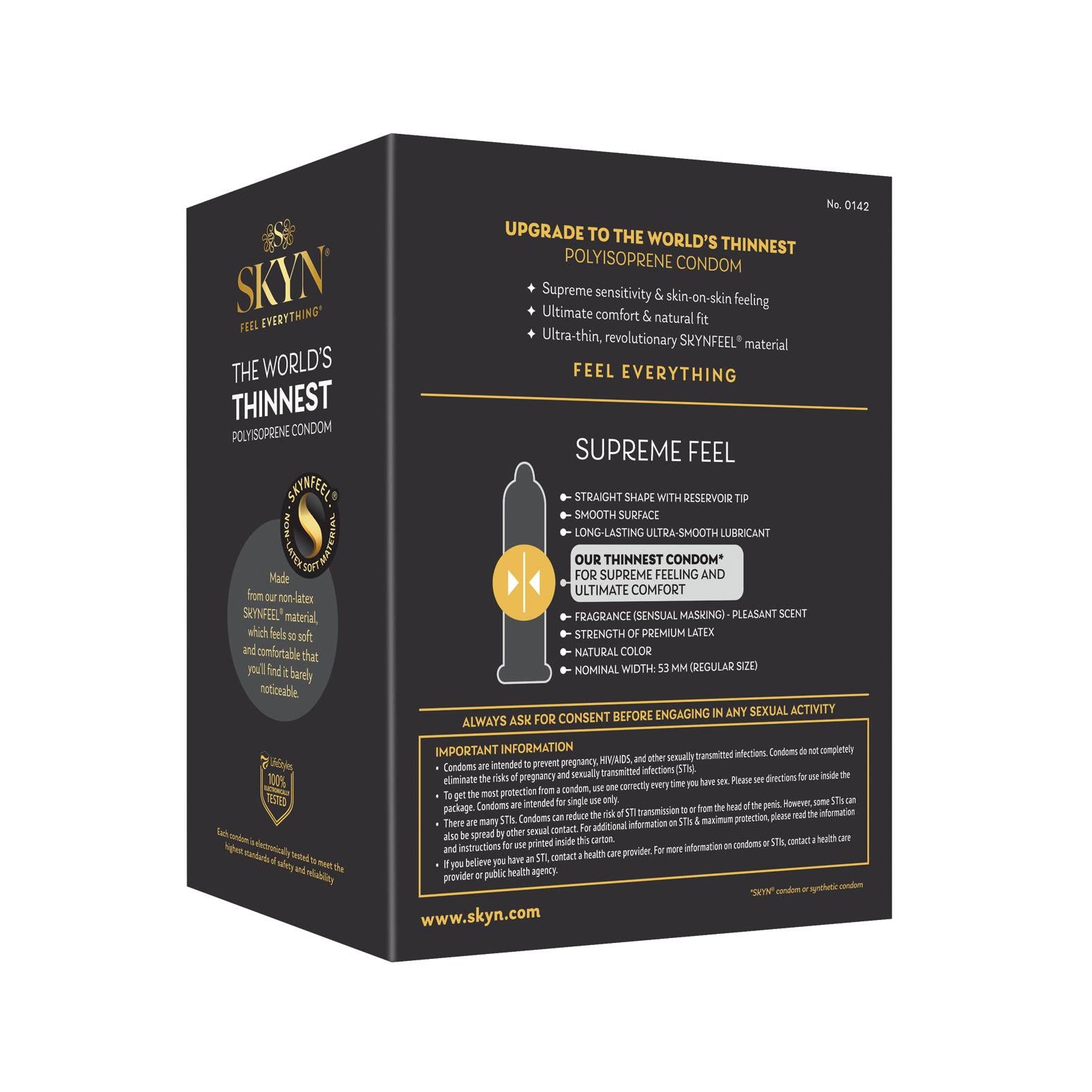 Lifestyles SKYN Supreme Feel Condoms