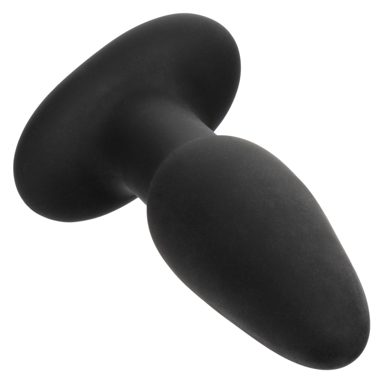 The Bionic Pressure Rimming Probe by California Exotic Novelties, shown on a white background, boasts a tapered shape and flared base for safe use, and is equipped with a super-charged motor to deliver thrilling vibrations for an enhanced experience.