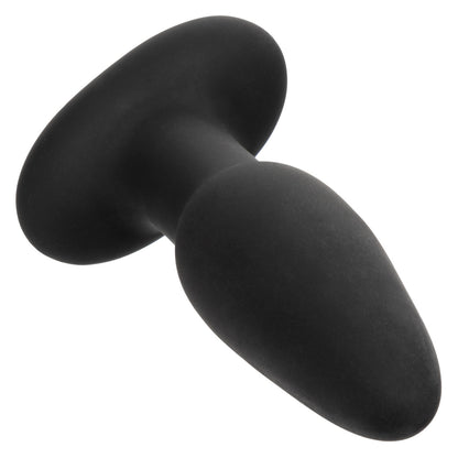 The Bionic Pressure Rimming Probe by California Exotic Novelties, shown on a white background, boasts a tapered shape and flared base for safe use, and is equipped with a super-charged motor to deliver thrilling vibrations for an enhanced experience.