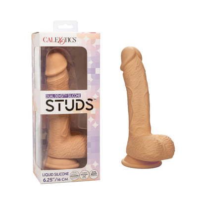 Studs Dual Density Silicone Dildo