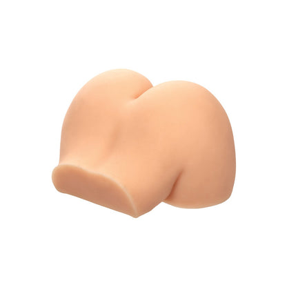 The Cheap Thrills The First Mate by California Exotic Novelties is a silicone mold shaped like realistic, flesh-toned human buttocks designed for an ultra-realistic stroker experience against a plain white background.