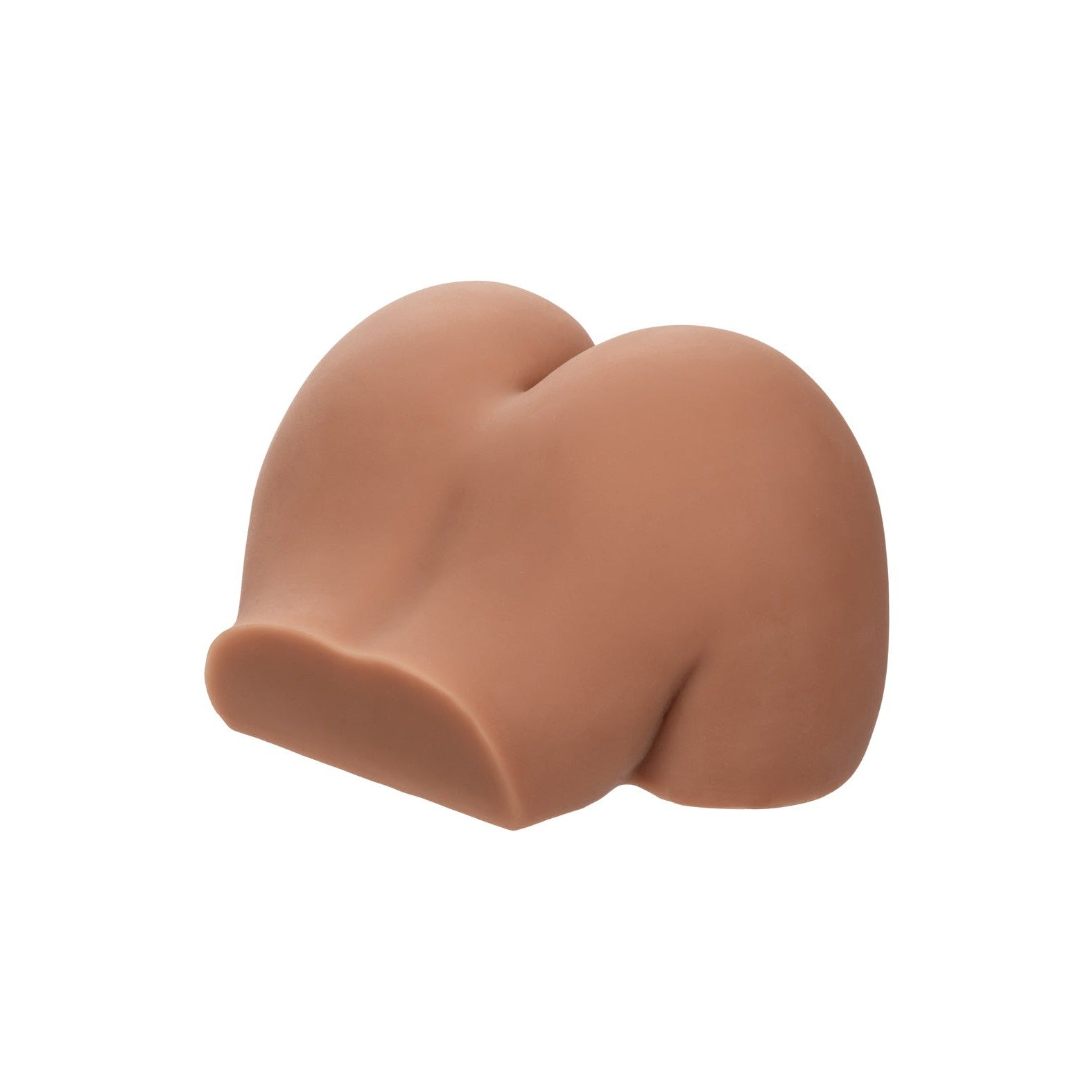 The Cheap Thrills The Mechanic by California Exotic Novelties is a silicone model resembling human buttocks, offering the ultimate suction experience, showcased from a slightly elevated angle on a white background for a real feel.