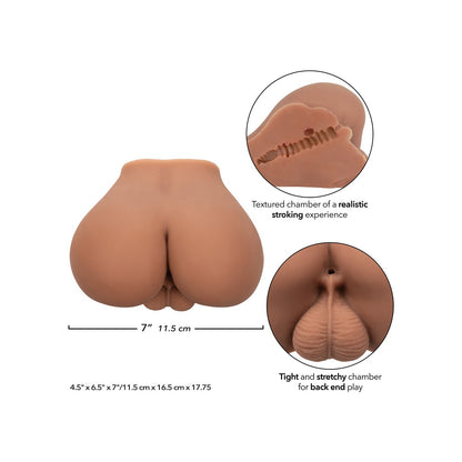 Introducing California Exotic Novelties Cheap Thrills The Mechanic, a silicone adult toy designed for realism. Its Real Feel design features a textured chamber and tight, stretchy versatility. Insets showcase intricate details, enhancing your Suction Sensation experience.