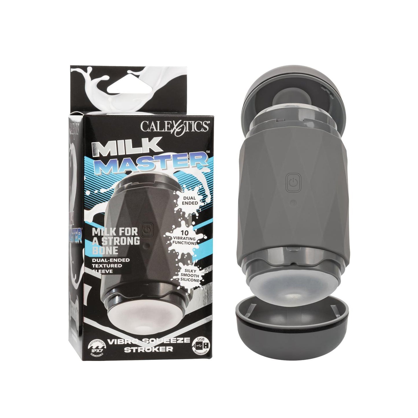 Milk Master Vibro Squeeze Stroker