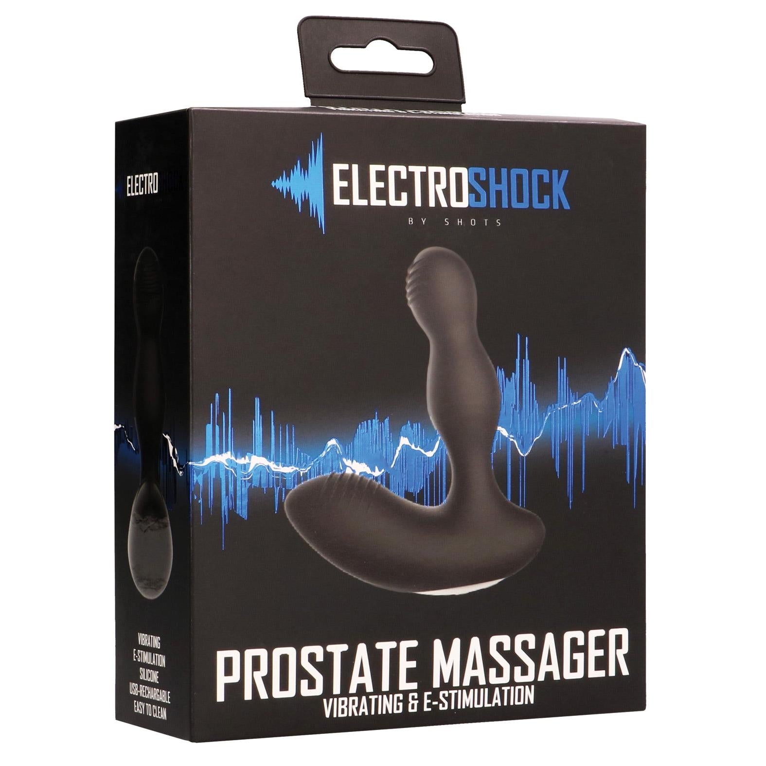 Shots Electroshock E-Stimulation Vibrating Prostate Massager
