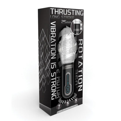 Thrusting, Vibrating & Rotating Oral Sex Masturbator