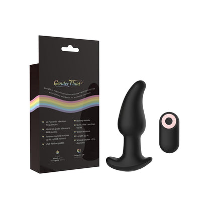 Gender Fluid Twirler Anal Vibe with Remote