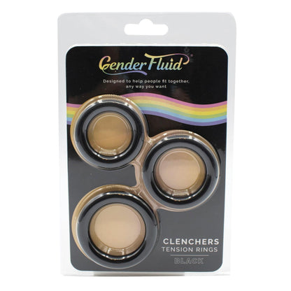 Gender Fluid Clincher Tension Ring Set