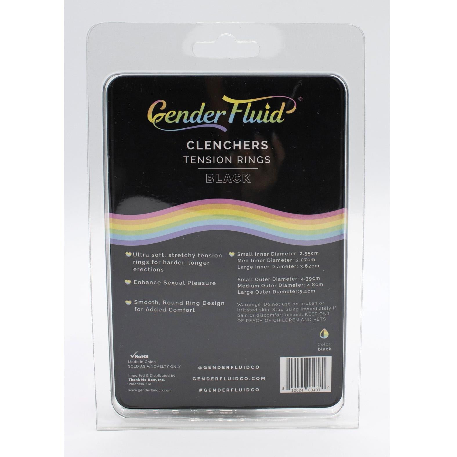 Gender Fluid Clincher Tension Ring Set