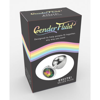 Gender Fluid Excite! Plug - Silver