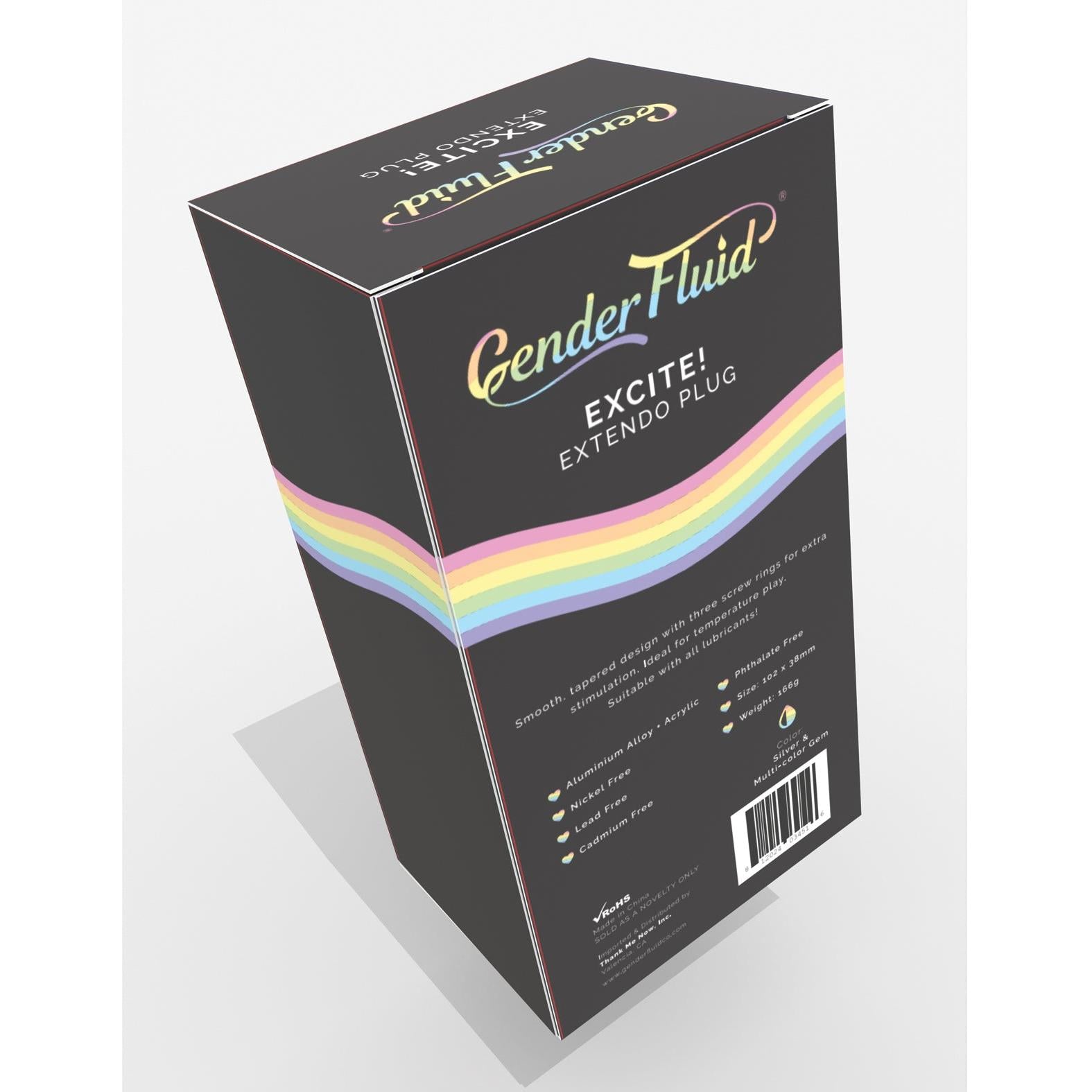 Gender Fluid Excite! Extendo Plug