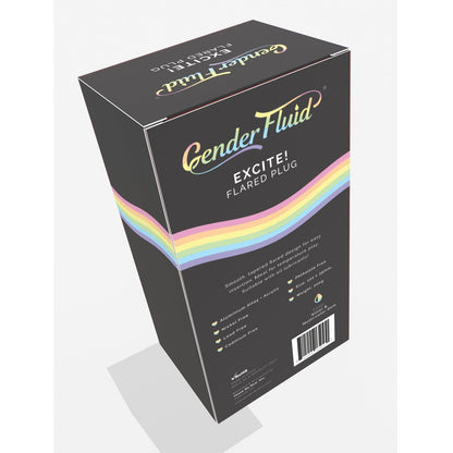 Gender Fluid Excite! Flared Plug