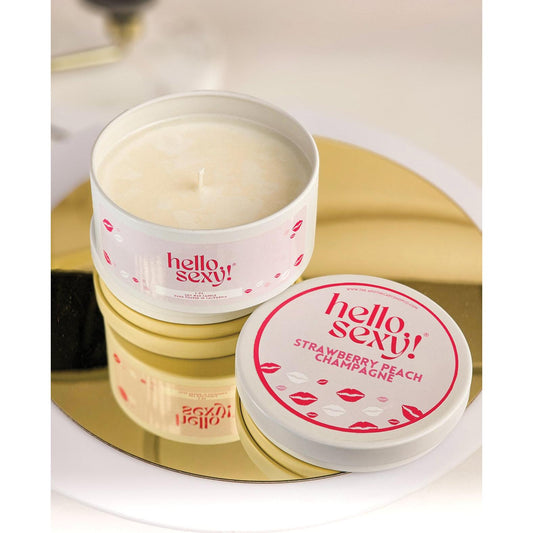 Hello Sexy! Candle - Strawberry Peach Champagne