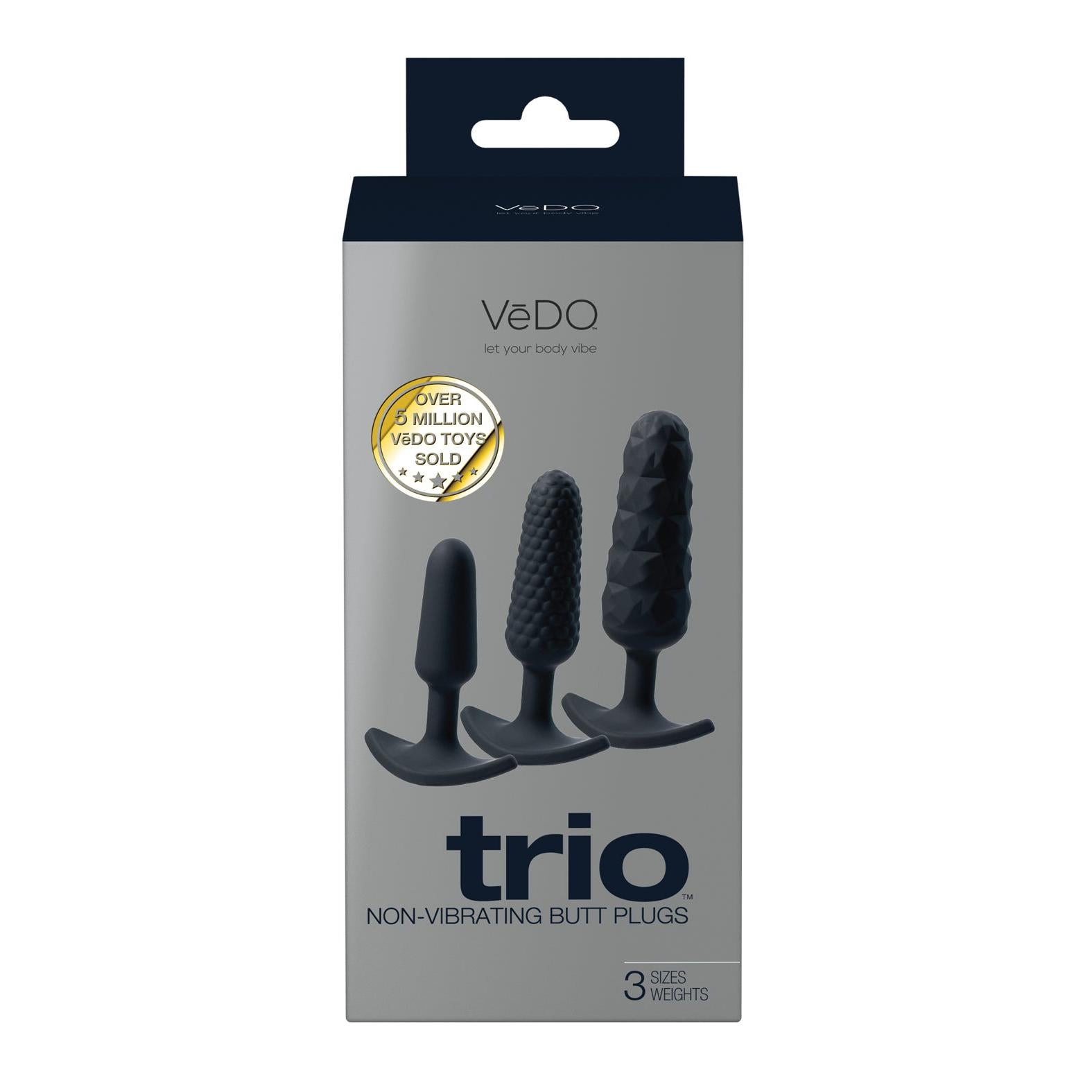 VeDO Trio Anal Plug Set