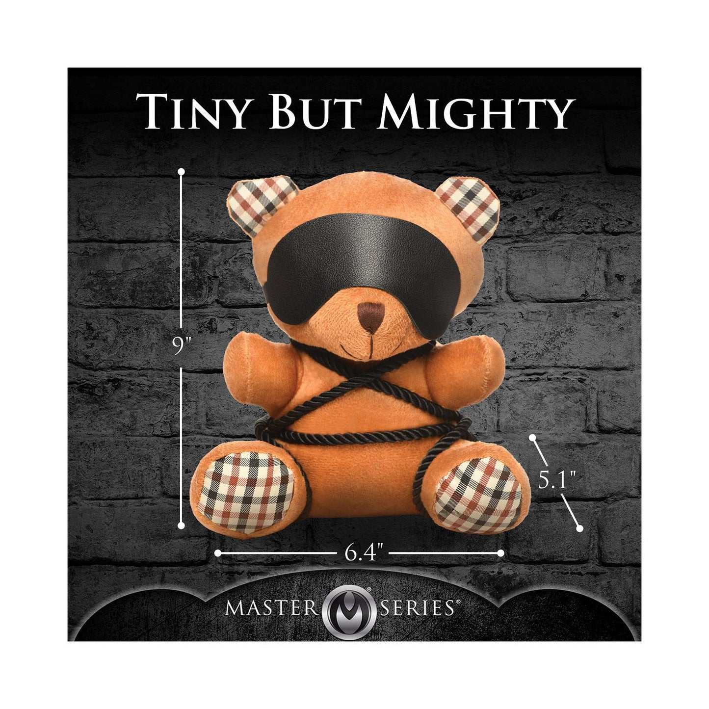 Master Series Rope Teddy Bear Plush