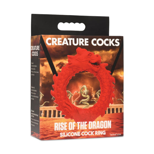Creature Cocks Rise of the Dragon Silicone Cock Ring