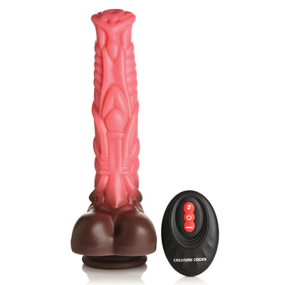 Creature Cocks Deluxe Centaur Thrusting & Vibrating Silicone Dildo