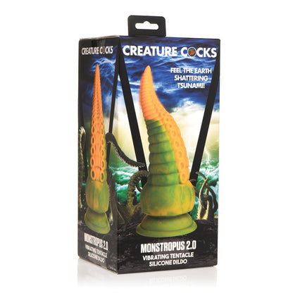 Creature Cocks Monstropus 2.0 Vibrating Tentacle Silicone Dildo