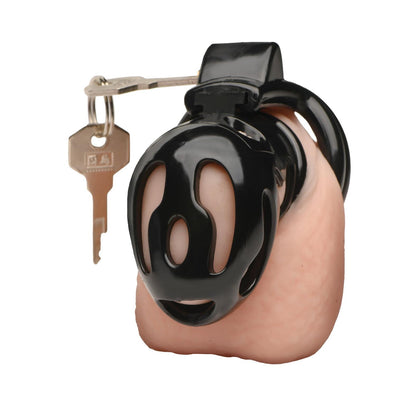 Master Series Hard Stop Double Ring Chastity Cage