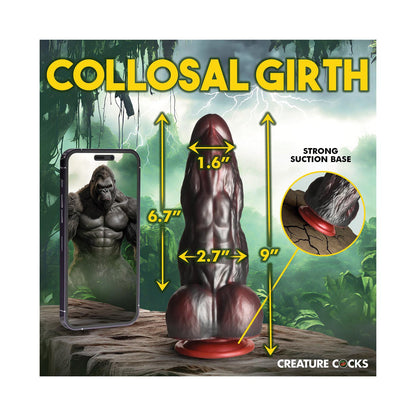 Creature Cocks King Kong Silicone Dildo