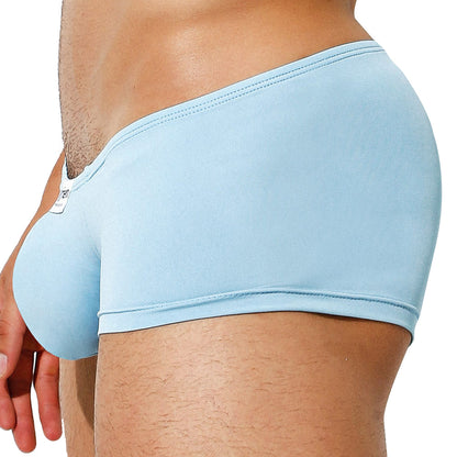 A person in Intymen Di Blu Boxer Trunk is shown from the side, highlighting its supportive pouch and comfortable fabric fit for all-day wear.