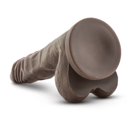 A chocolate in the form of a realistic baseball bat with a flat, round top and phthalate-free textured details is offered by Blush Novelties under the name Blush Dr. Skin - Mr. Skin Stud Muffin - Chocolate 6.25.