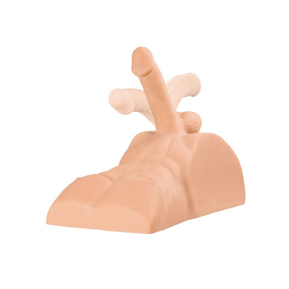 The PDX Plus Perfect Ride by PDX is a beige anatomical foot model with exaggerated bones, Fanta Flesh-like features, and detailed depictions of muscles and tendons on the top surface.