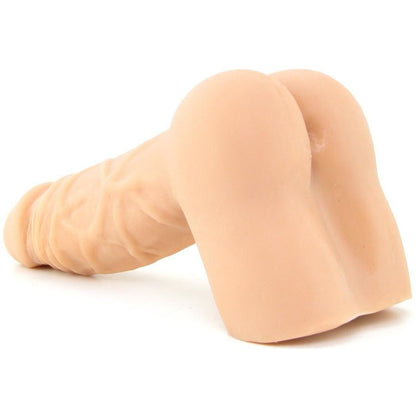 The Pipedream Extreme Fuck My Cock, a soft beige TPE prosthetic phallus by Pipedream, is showcased on a plain background. This unisex sex toy is designed for diverse intimate needs and enhanced personal experiences.