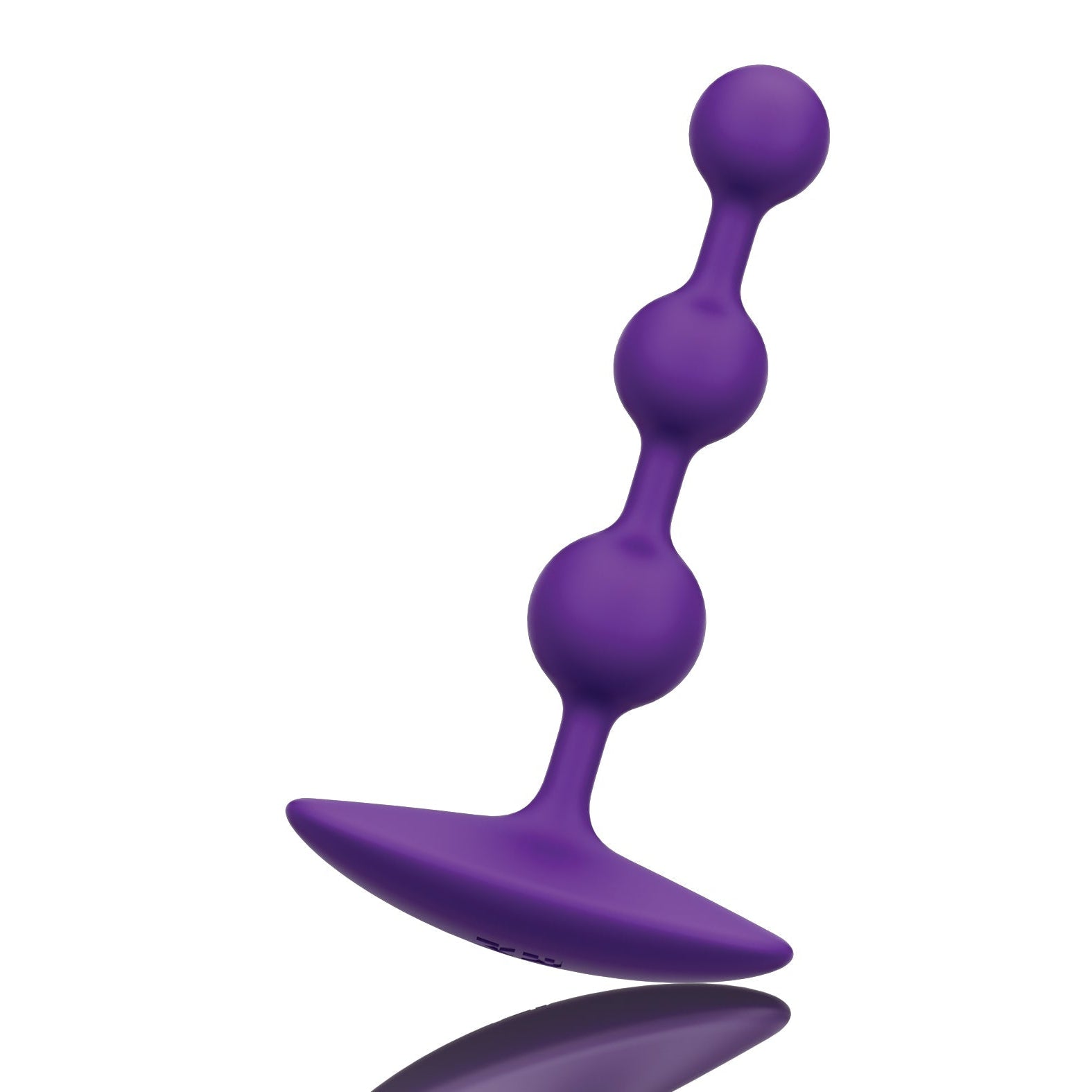 The ROMP Amp Flexible Anal Beads by ROMP are purple, silicone anal beads with a curved handle for easy grip and removal. Featuring three graduated spherical beads that increase in size from tip to handle, theyre an essential addition to any pleasure toolkit.