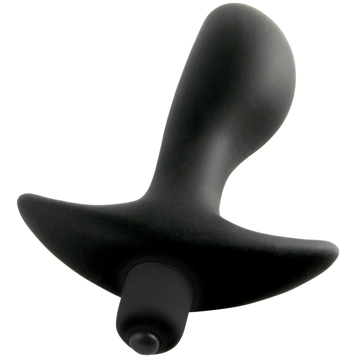 Discover the Anal Fantasy Vibrating Perfect Plug by Pipedream, featuring a black, tapered design with a secure T-shaped base. Crafted from smooth silicone for ultimate pleasure, it includes a 5-piece prep kit for safe and satisfying insertion.