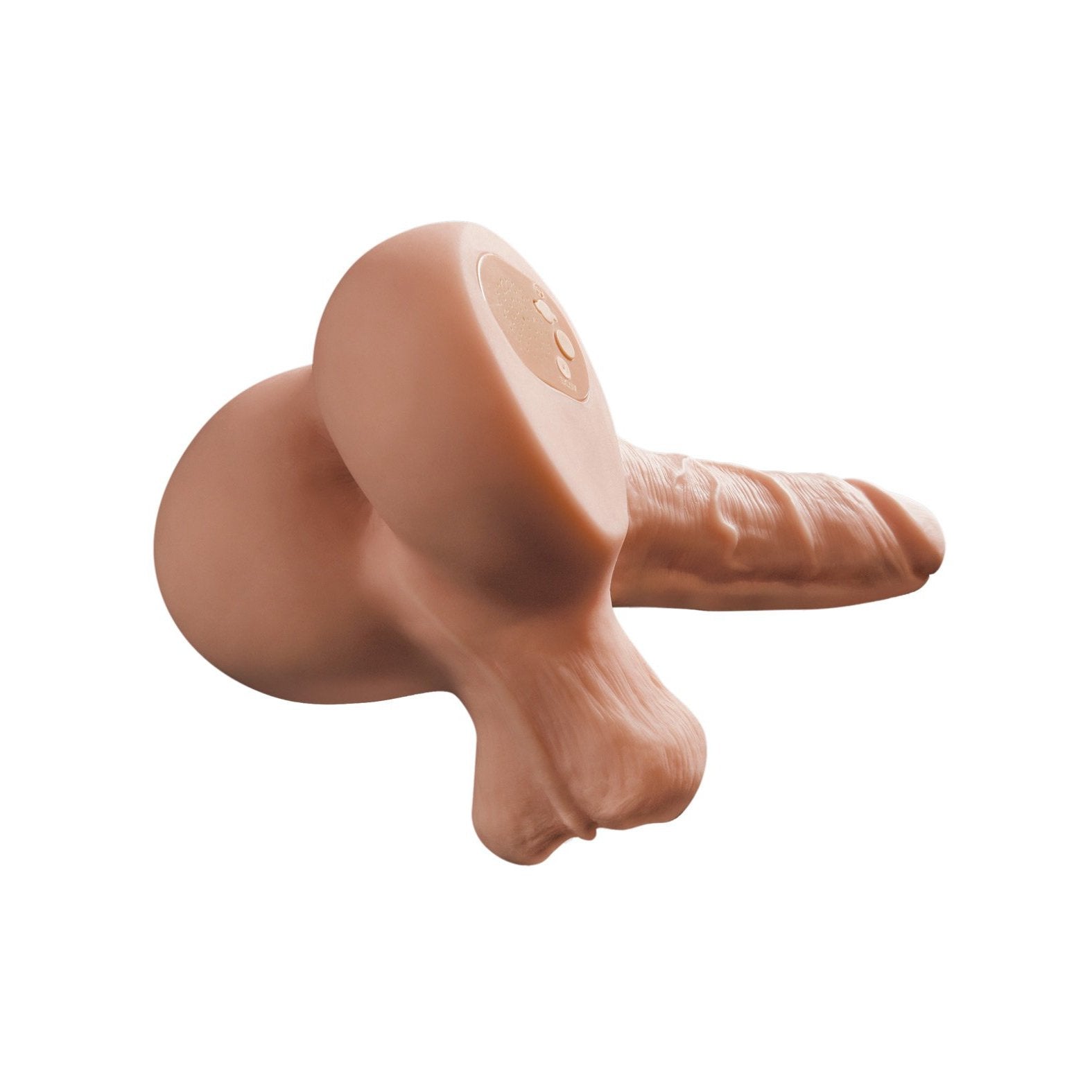 The PDX Dirty Talk PDX Fuck My Cock is a silicone foot-shaped stroker, intricately detailed, resembling a novelty or art piece against a white background.