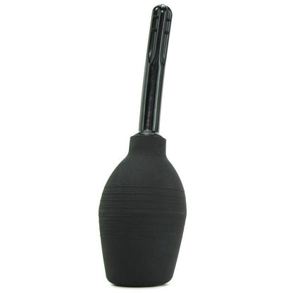 The NS Novelties Renegade Body Cleanser is a black rubber bulb with a smooth, perforated nozzle, ideal as a blower or duster for cleaning. Its phthalate-free for safe and effective use.